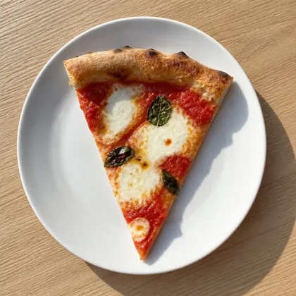 Margherita slice